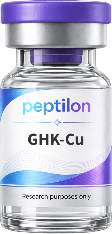 Peptilon product vial GHK-Cu homepage